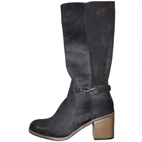 Sonoma Shoes - Sonoma black faux suede boots size 9 1/2